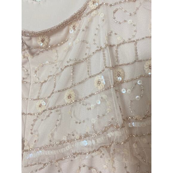 NWT ADRIANNA PAPELL DRESS GOWN 16 MOTHER OF THE BRIDE EVENING FORMAL WEDDING - Picture 11 of 16